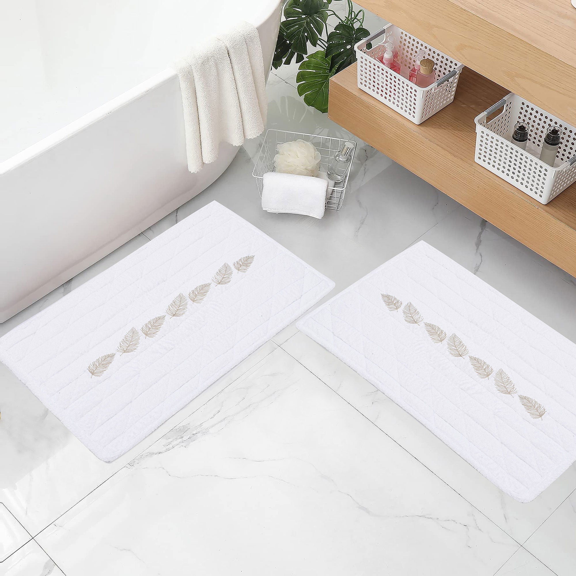 Feather - Bath Mat Set